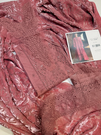 QALAMKAR FP05D DHANAK PALACHI SHAWL