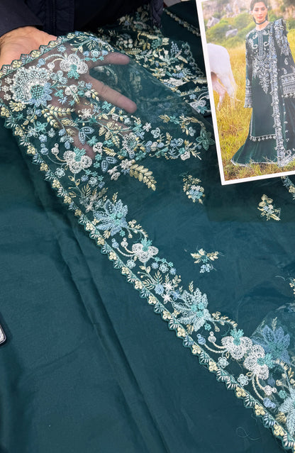 HUSSAIN REHAR JOHAR  3 Piece Embroidered