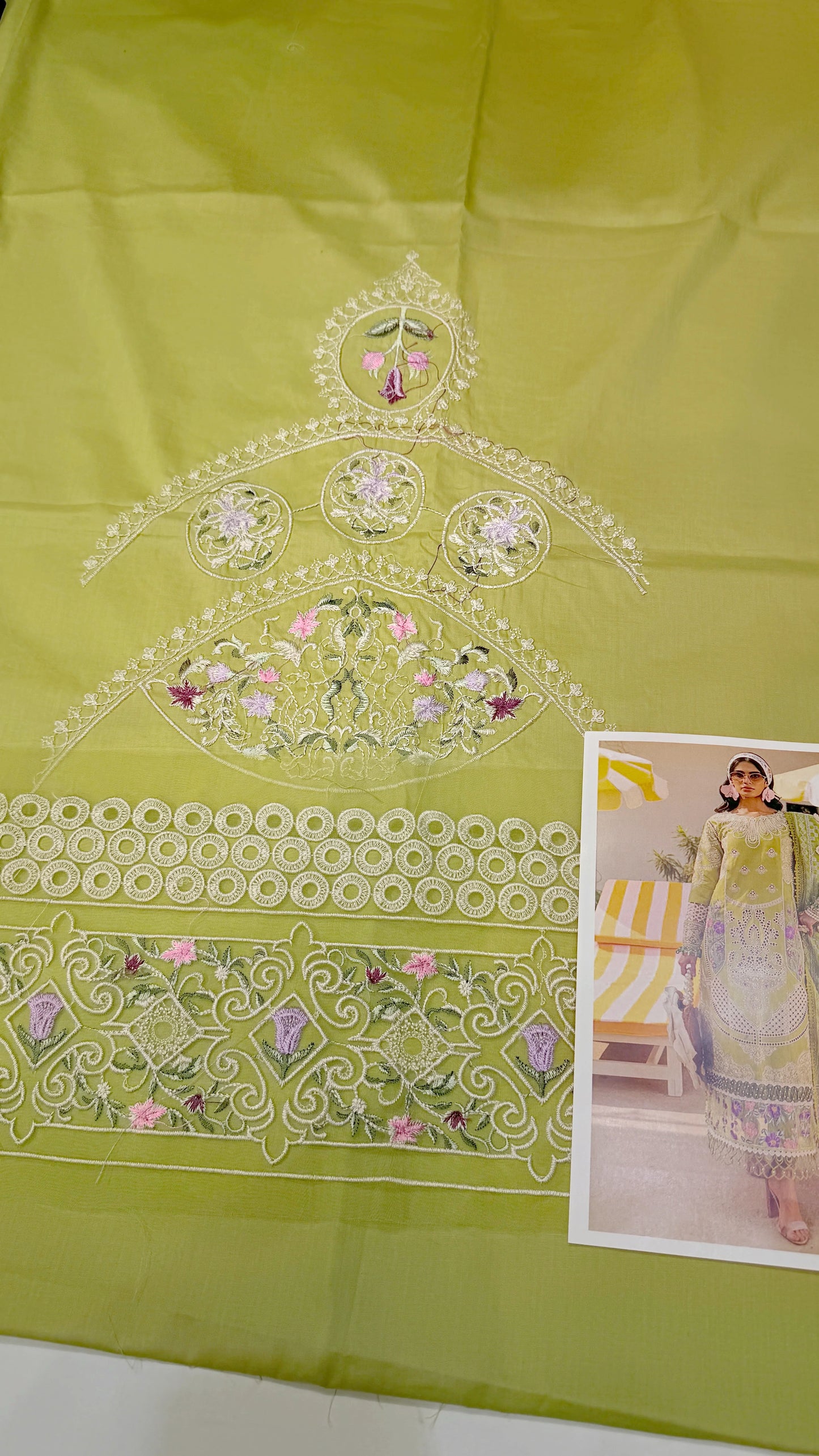 PARISHAY LAWN MS-04 3 Piece Embroidered