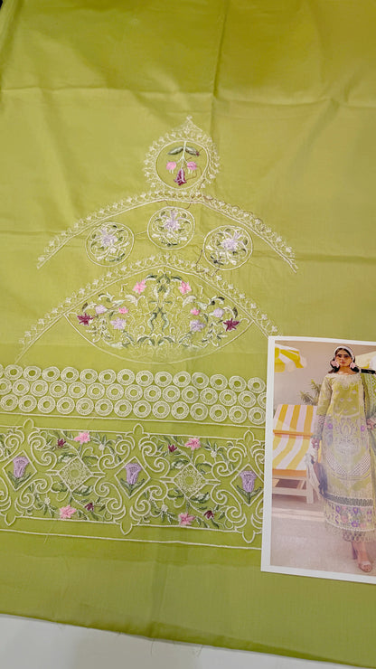 PARISHAY LAWN MS-04 3 Piece Embroidered