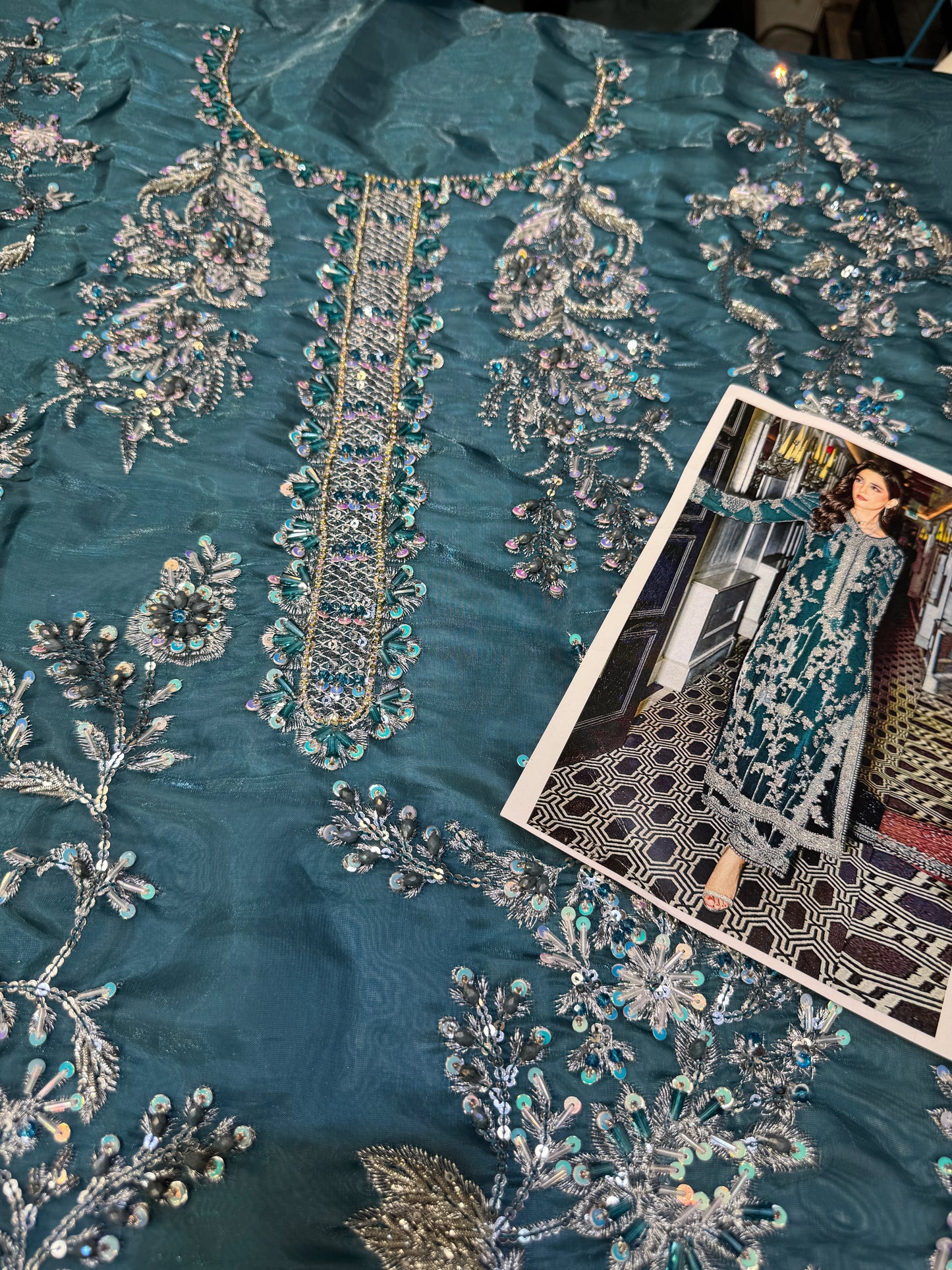 SRA 2PC SHISHA SILK FEROZEA 06