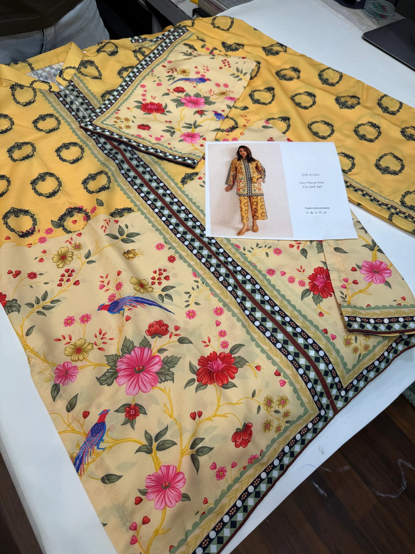 EVE SILK LAWN CO-ORD