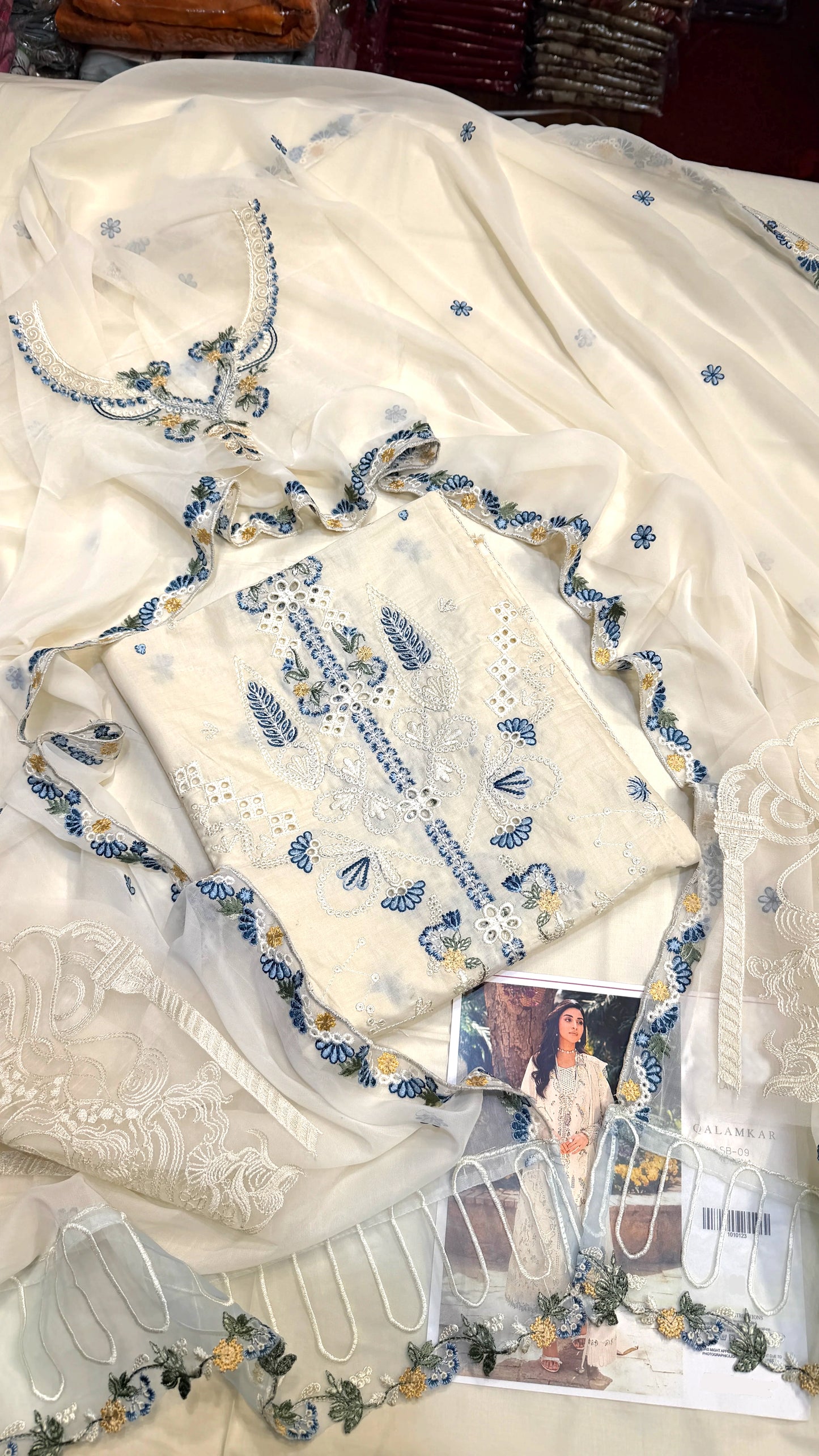 QALAMKAR LAWN SB-09 ADEENA