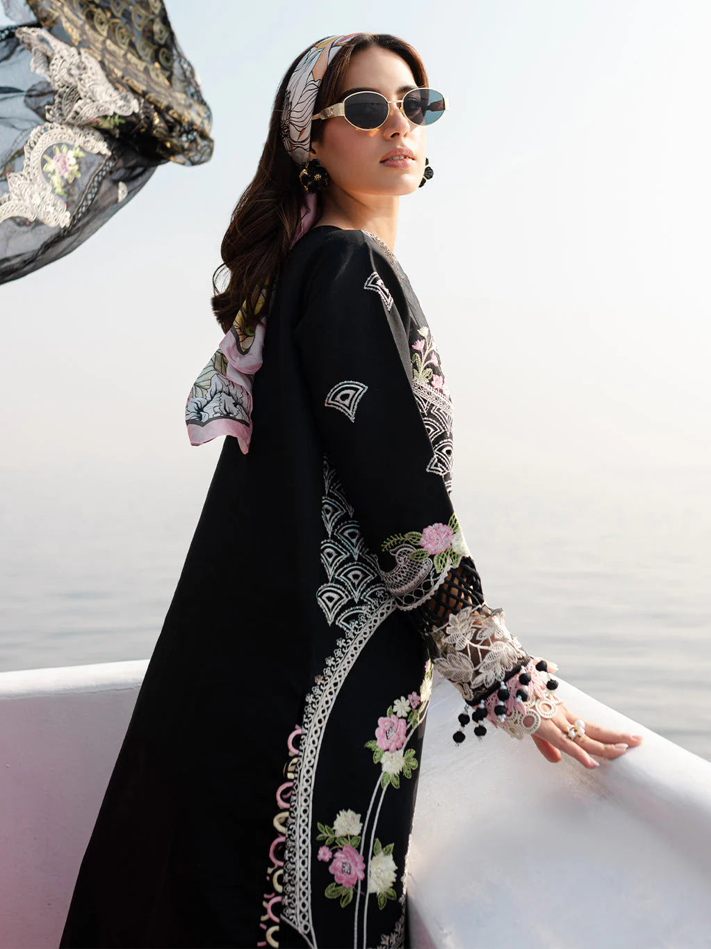 PARISHAY LAWN MS-01 3 Piece Embroidered