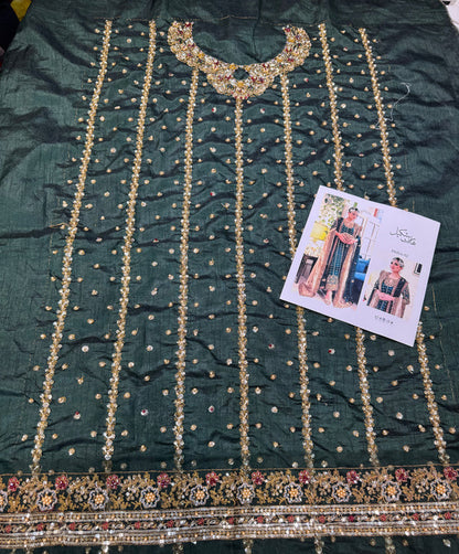 HARIS SHAKEEL MEHRU 02 RAW SILK