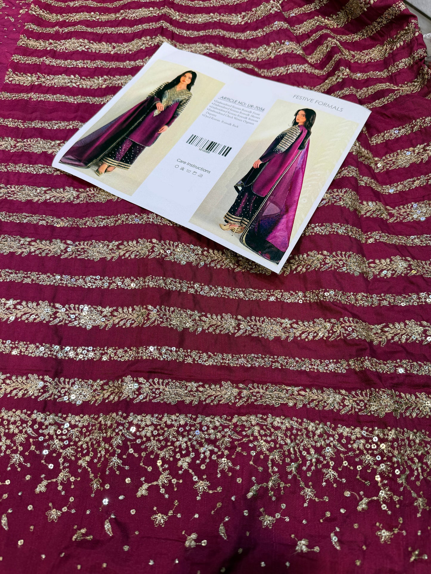 JAZMIN RAW SILK UR 7056