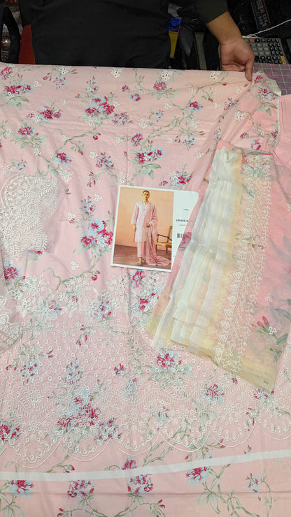 CROSS STICH LAWN GARNET BLUSH