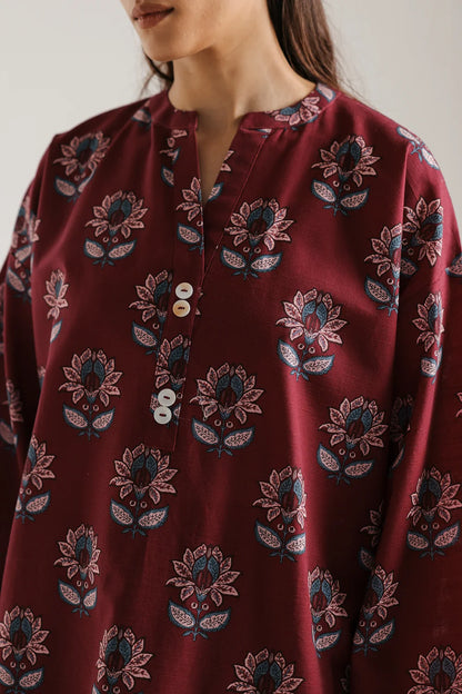 ETHNC PRINTED SUIT E9802  Stitch  Pc