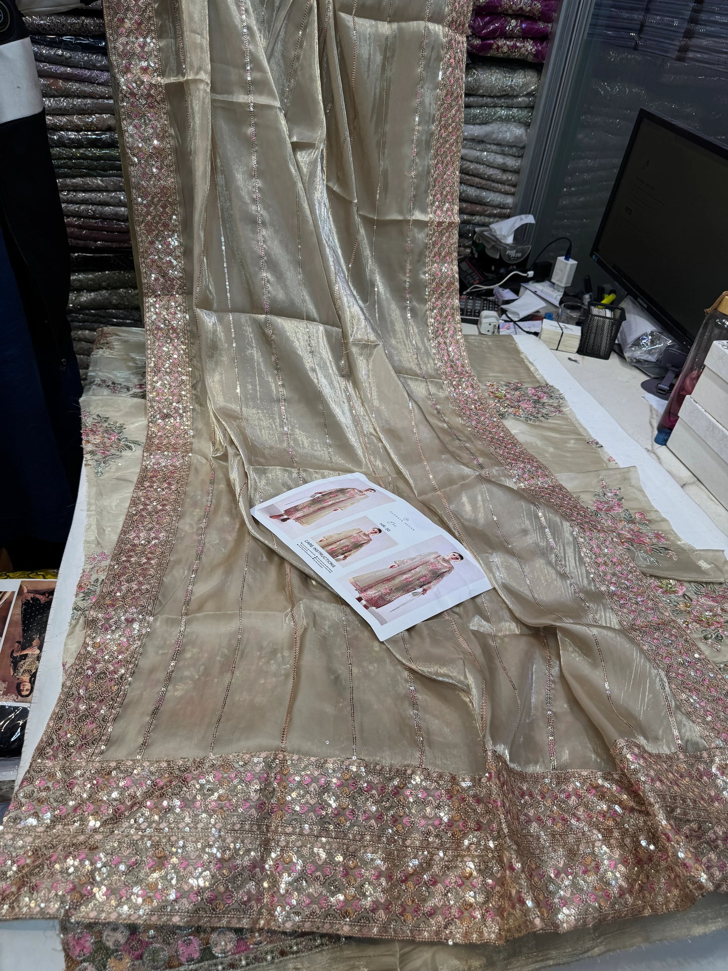 HUSSAIN REHAR EURU SHISHA SILK