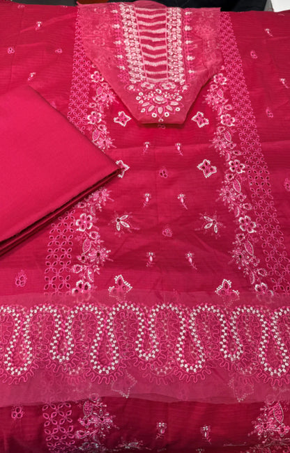 ZOE SHOCKING LAWN 2PC