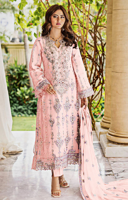 EMAN ADEEL 1215 LAWN Embroidered  WITH HAND EMBELLISHMENT