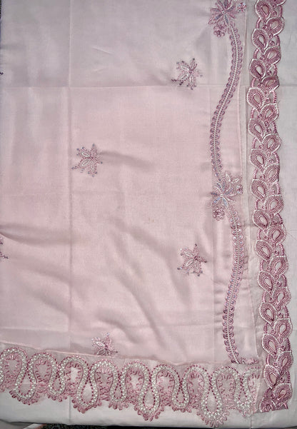 QALAMQAR LAWN FK-10 ZOE 3 Piece Embroidered