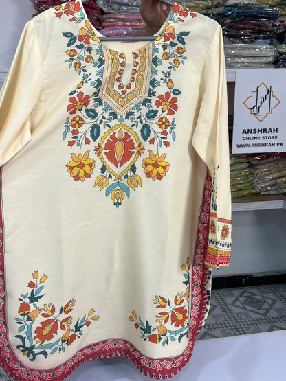 ETHNC SILKY LAWN ZAITOON 2Pc