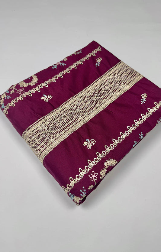 LAILA MISHRA 01-B MGENTA LAWN 2PC