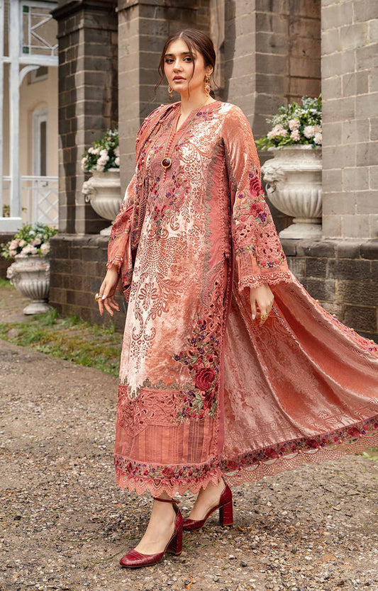 VELVET PALACHI 3PC MB PEACH (Delivery Time 10 Days)