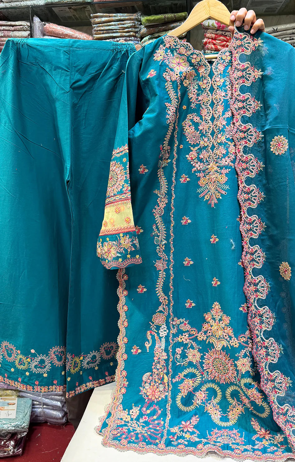 HUSSAIN REHAR RIVIERA RTW 3PC