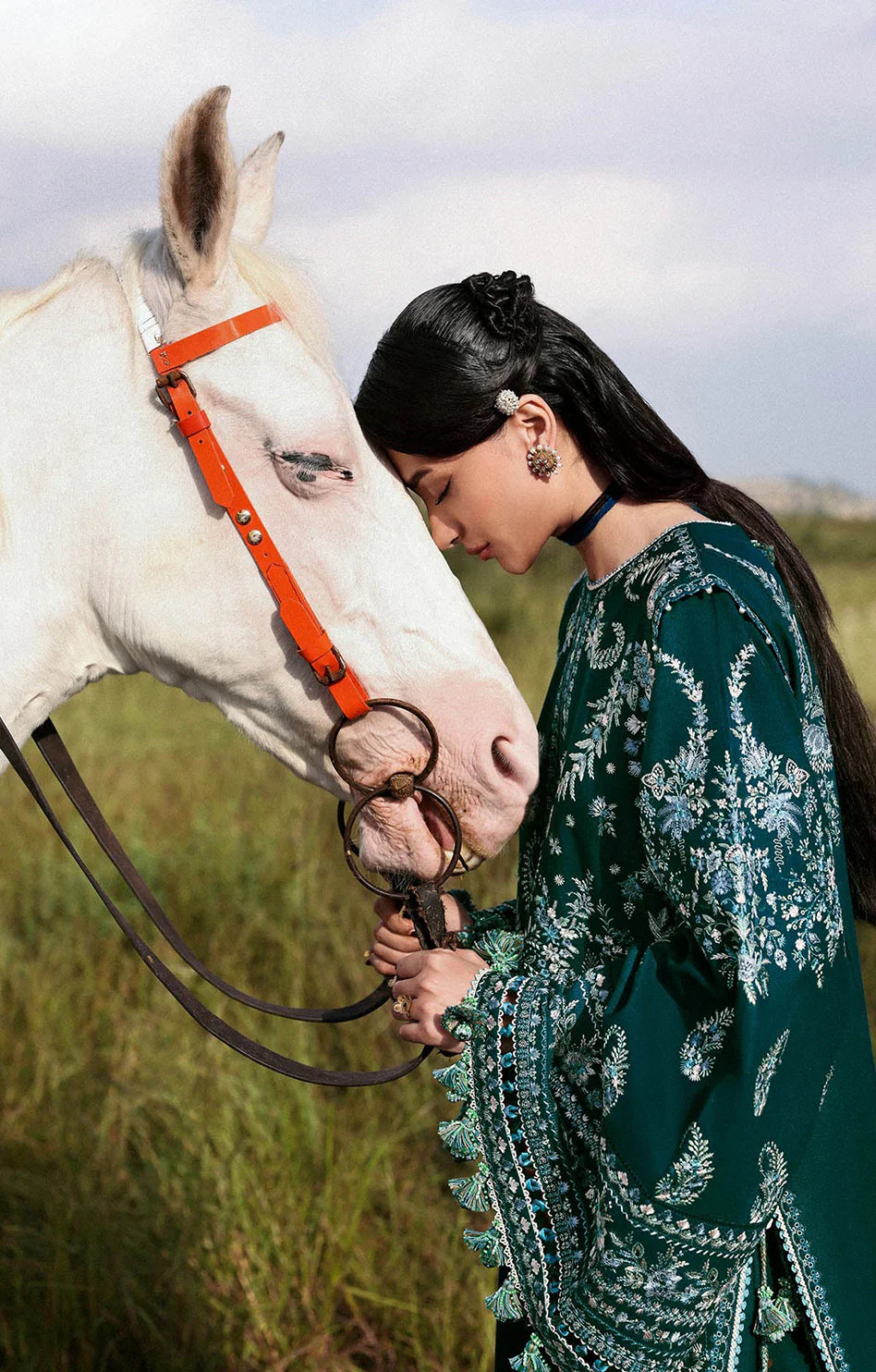 HUSSAIN REHAR JOHAR  3 Piece Embroidered