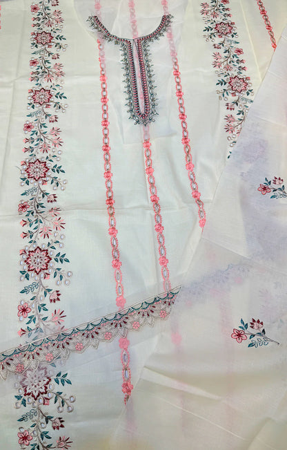 LUCIA 2 CREAM LAWN 2PC