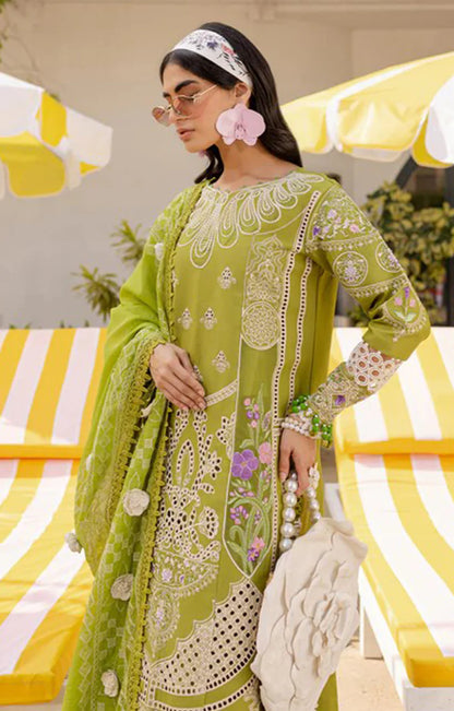 PARISHAY LAWN MS-04 3 Piece Embroidered