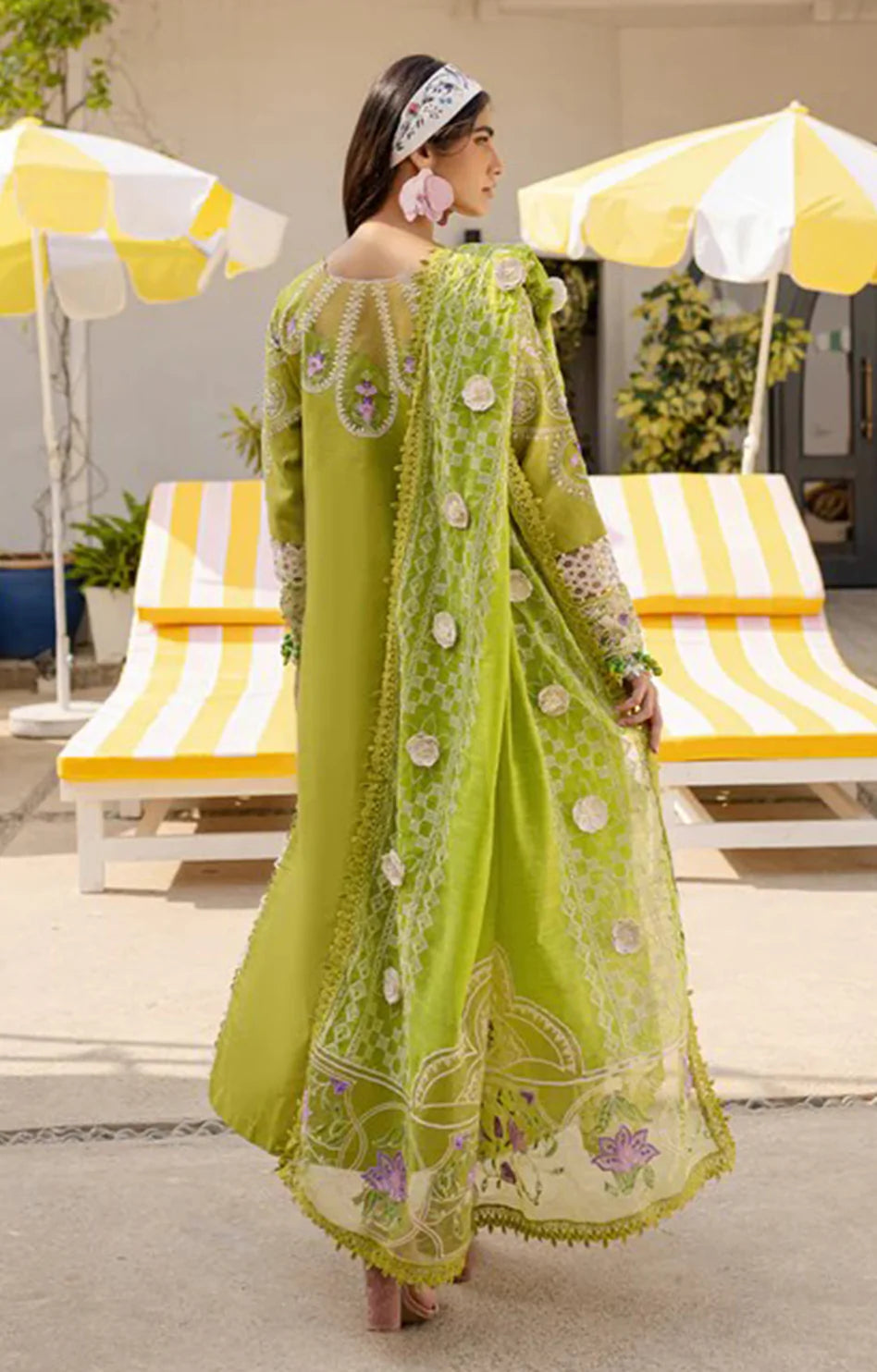 PARISHAY LAWN MS-04 3 Piece Embroidered