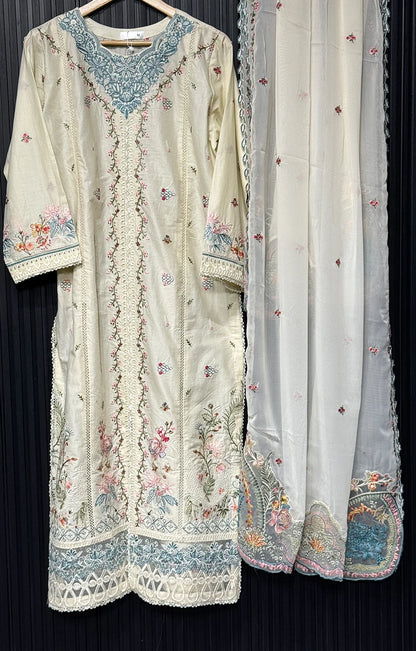 QALAMKAR LAWN RIMSHA RTW