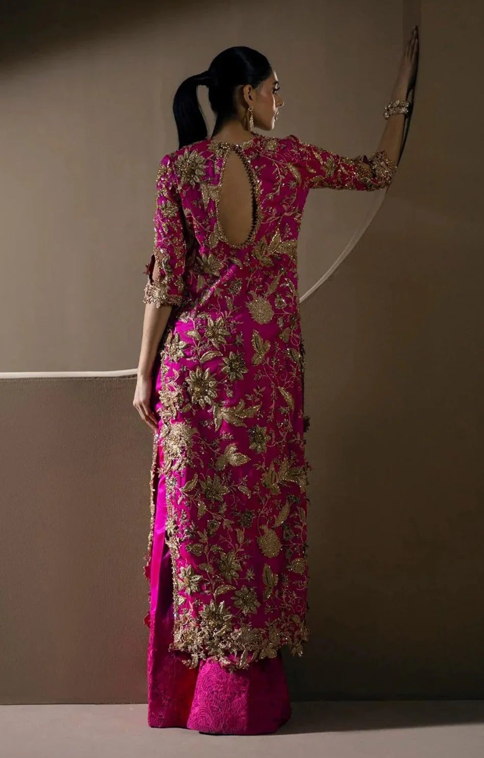 SANA SAFINAZ TASSEL SILK