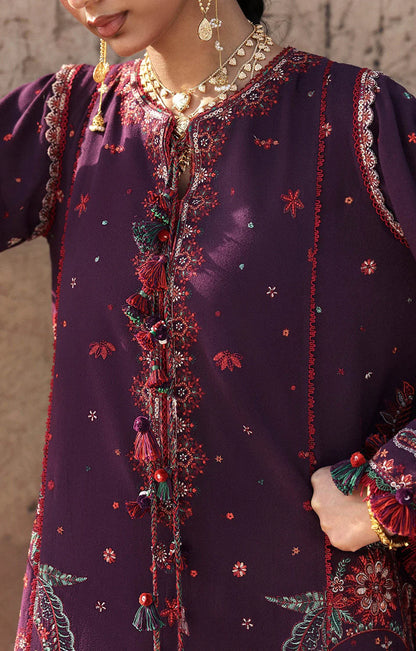 HUSSAIN REHAR SULTANA Lawn 3 PC Embroidered