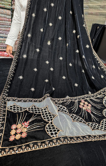 MARIA.B VELVET 01 BLACK