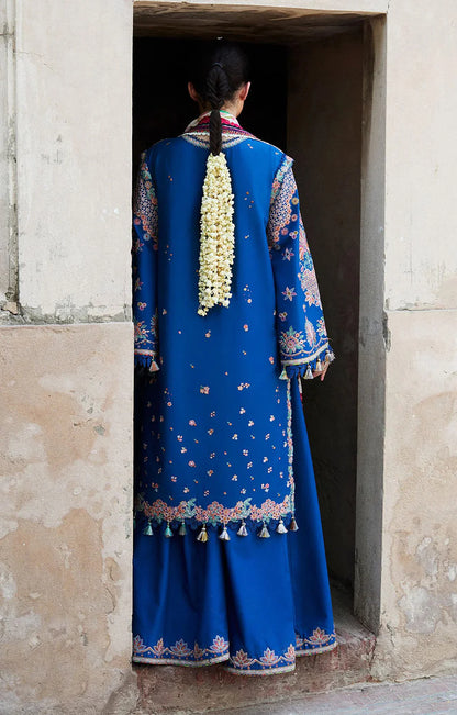 HUSSAIN REHAR ZARQA LAWN 3 Pc Embroidered